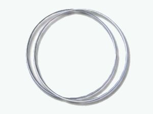 Обруч алюминиевый. Диаметр 750 мм. Продажа упаковкой (в упаковке 10 штук). GETSPORT 07214