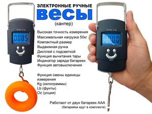 Кантер электронный: DG4-50 кг GETSPORT 07728