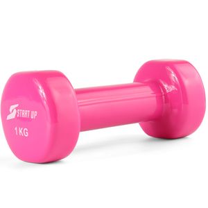 Гантель виниловая Start Up HY-D-041 1 кг розовый Start Up 371385