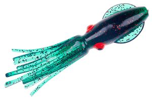 Приманки HIGASHI Squid 11 (set-50pcs) #08 (Emerald Green - Red flakes)