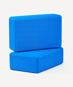 УЦЕНКА Блок для йоги STARFIT YB-200 EVA, темно-синий, пара STARFIT ЦБ-00004151