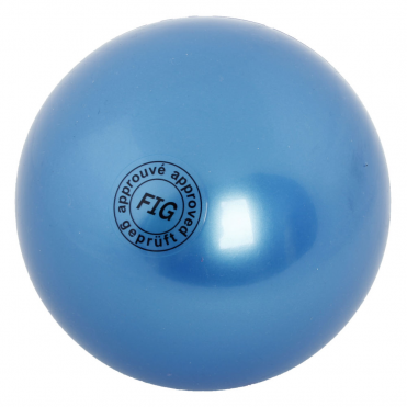 Мяч для художественной гимнастики (19 см, 420 гр) синий AB2801 150524