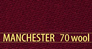 Сукно Manchester 70 Burgundy competition ш2.0м Man70.2.burgcom