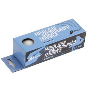 Шарик для н/т Start Up 1 Star BA-01 40+ (пластик) (3 шт.) (227) Start Up 350325