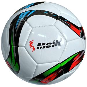 R18030-1 / R18031 Мяч футбольный "Meik-069" 4-слоя, TPU+PVC 3.0, 420 гр, машинная сшивка