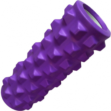 Ролик для йоги (фиолетовый) 31х11 см ЭВА/АБС D26056 10015349