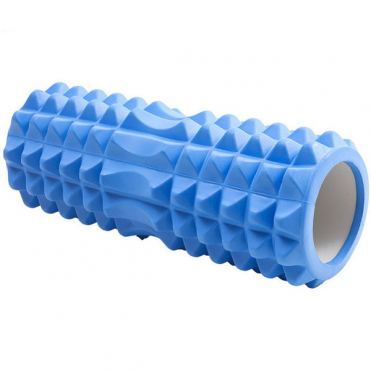 Ролик для йоги (синий) 33х15 см ЭВА/АБС B33112 10015354