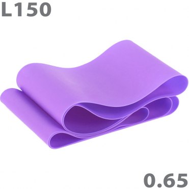 Эспандер лента для аэробики 150х15х0,65 мм фиолетовый MTPR-150-65 10015694