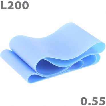 Эспандер лента для аэробики 200х15х0,55 мм синий MTPR-200-55 10015697