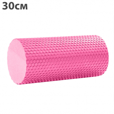 Ролик для йоги пoлyмягкий и легкий 30x15cm C28842-2 (розовый) ЭВА 10016047 