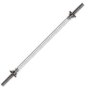 Гриф с гайками для штанги хромированный (d 25, RB-60T) 150 см B25622 10016164