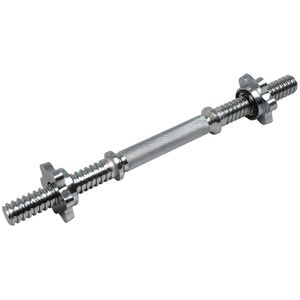 SDA-16T/B25628 Гриф с гайками гантельный хромированный (d 25, SDA-16T) 41см. B25628 10016169