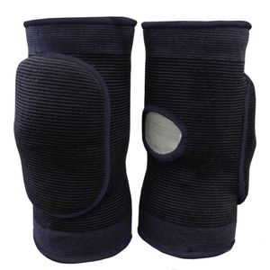 Наколенники волейбольные с дыркой (Черный/Черный) NK-403-L р. L 10016369