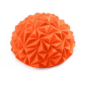 Полусфера массажная Sportex круглая надувная C33512-7 (оранжевая) (ПВХ) d-16,5 см 10017618 