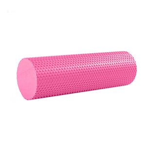 Ролик массажный для йоги (розовый) 45 х 15 см B31601-2 10018191