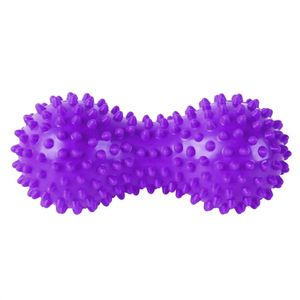 Массажер двойной мячик с шипами (фиолетовый) (ПВХ) B32130 10018871