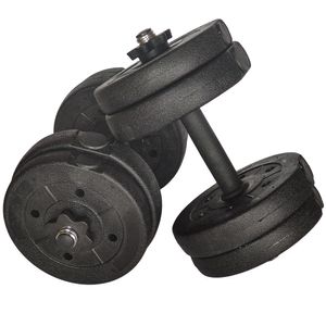 DBP-15 Гантельный набор разборный 2х7,5кг (пластик/цемент) 15кг DBP-15 10019058