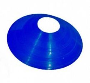 Конус фишка разметочный KRF-5 размер h-5см (синий), пластиковый 10019399