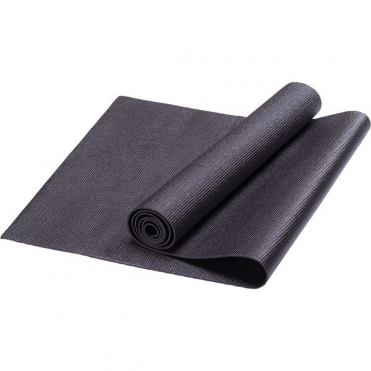 Коврик для йоги, PVC, 173x61x0,3 см (черный) HKEM112-03-BLK 10019508