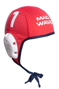 MAD WAVE Waterpolo caps Красный One size