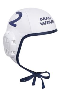 MAD WAVE Waterpolo caps Белый One size