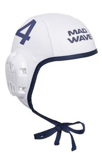 MAD WAVE Waterpolo caps Белый One size