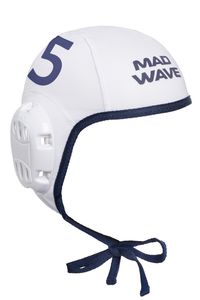 MAD WAVE Waterpolo caps Белый One size