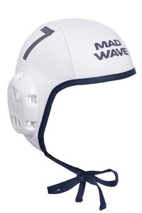 MAD WAVE Waterpolo caps Белый One size