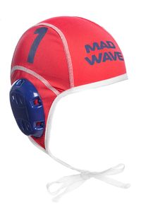 MAD WAVE Waterpolo caps Красный One size