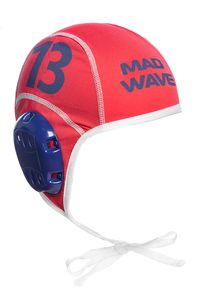MAD WAVE Waterpolo caps Красный One size