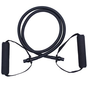 Эспандер трубка с ручками на растяжение упругость - 12кг. (зеленый) (E32586) EST-120-D 10019806