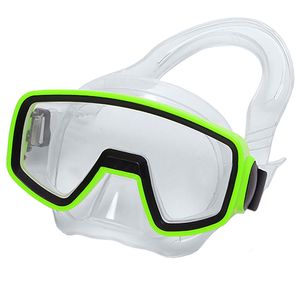 E33136-2 Маска для плавания юниорская (ПВХ) (зеленая) E33136 10020006
