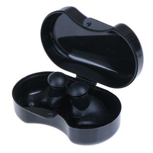 E33182 Беруши силиконовые анатомические в боксе (черные) 10020209