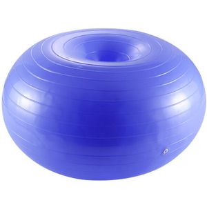 Мяч для фитнеса фитбол-пончик 60 см Sportex FBD-60-1 (синий) 10020338