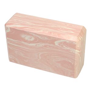 Йога блок полумягкий (св. розовый Гранит) 223х150х76 мм., из вспененного ЭВА E39131-13 10020964