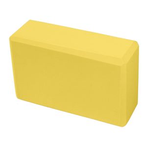 Йога блок полумягкий (желтый) 223х150х76 мм., из вспененного ЭВА E39131-18 10020968
