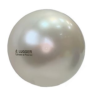 Мяч для художественной гимнастики однотонный, d=15 см (жемчужный) 10021248