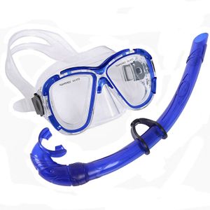 Набор для плавания взрослый маска+трубка (ПВХ) (синий) E39230 10021311