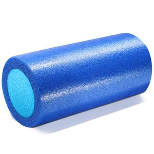 Ролик для йоги полнотелый 2-х цветный (синий/голубой) 31х15см PEF100-31-X 10021379