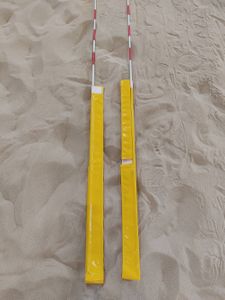 Карманы для волейбольных антенн из тента (желтые) 10021413