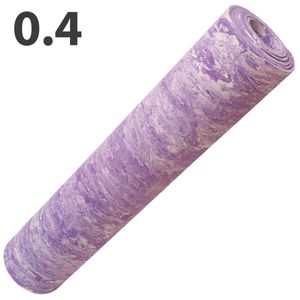 Коврик для йоги ЭВА 173х61х0,4 см (фиолетовый Мрамор) E40027 10021452