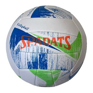 Мяч волейбольный (бело/сине/зеленый) машинная сшивка E39981 10021473