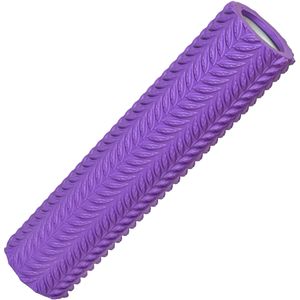 E40752 Ролик для йоги (фиолетовый) 45х11см ЭВА/АБС 10021711