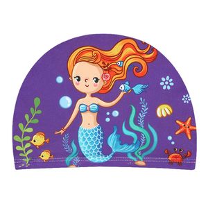 Шапочка для плавания детская текстиль (Русалка) E41247 10021972
