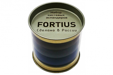 Эспандеры кистевые Fortius набор из 3-х шт., (50/60/70) кг. (туба) 10022299