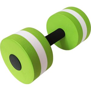 Аква гантель 27х13см ЭВА Цвет:Зеленый D37956 10022307