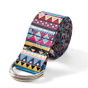 E43735 Эспандер йога лента 183х3.5см с замком 10022392