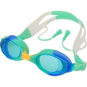 Очки для плавания детские FINS3 (мятно-синие) E43184-6 10022588