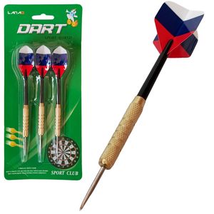 E43121 Дротики набор для Дартс 3 шт (Триколор) 10022601