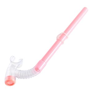 E43699 Трубка для плавания (ПВХ) (розовая) 10022614